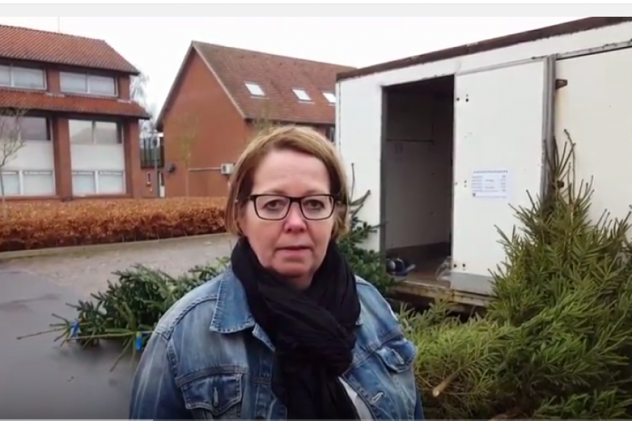 Video: Køb dit Juletræ her - og støt CØ-05 Håndbold i Ølgod
